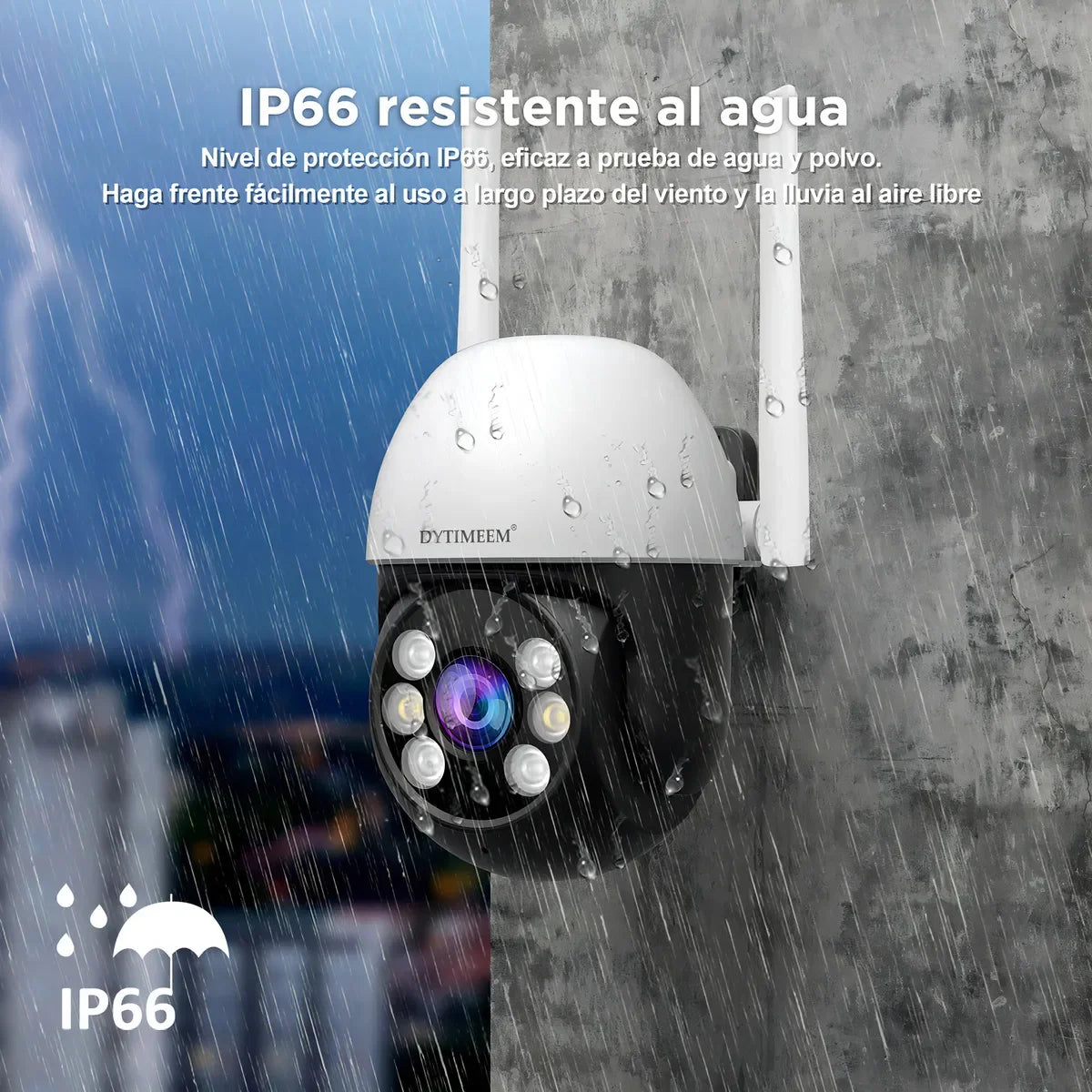 Kit NVR Wi-Fi 4 Cámaras PTZ 2MP | Monitor LCD 10” Integrado + Disco 500 GB | ¡Instalación fácil, sin cables complicados! - Mijaíl Tienda
